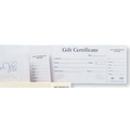 Embossed Foil Gift Certificate (Gray/Silver Foil)
